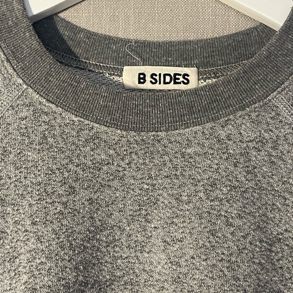 B SIDES Gray Sweatshirt - Picture 2 of 3